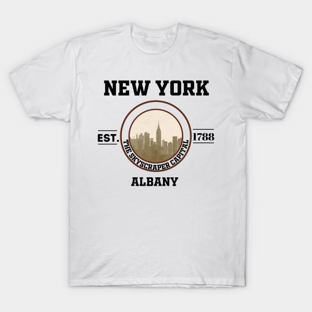 New York state T-Shirt by Freaky Designer